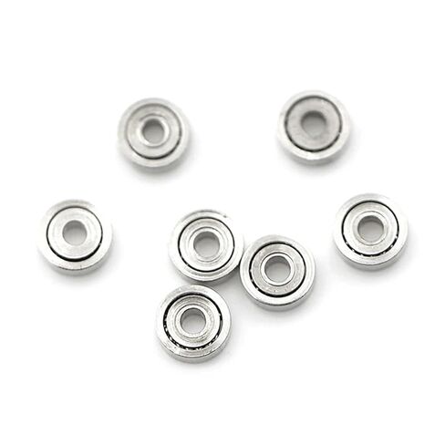 681ZZ Miniature Metal Ball Bearings, Silver Tone Iron, 1x3x1mm Open Micro Bearing, 10 Pack (One Size) in Saudi Arabia