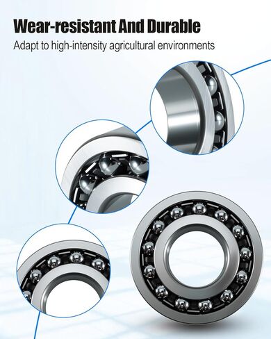 Self Aligning Bearing Seal Kit Fit for King Kutter TG 48 60 72 TG-G 48 60 72 84 RTG 60 72 Tillers Replace 902019 505017 in Saudi Arabia
