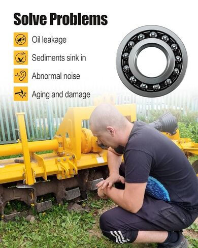 Self Aligning Bearing Seal Kit Fit for King Kutter TG 48 60 72 TG-G 48 60 72 84 RTG 60 72 Tillers Replace 902019 505017 in Saudi Arabia