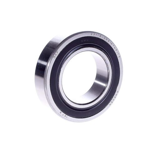SKF 2211 E-2RS1KTN9/C3 محمل ذاتي المحاذاة بصف مزدوج، تجويف مدبب، دقة ABEC 1، قفل مزدوج، قفص بلاستيكي، خلوص C3، متري، تجويف 55 مم، 100 مم OD، عرض 25 مم in Saudi Arabia