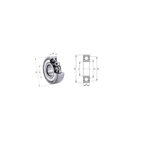 1 قطعة 6818ZZ 61818-2Z قسم رقيقة محمية تحمل 90x115x13 مللي متر ABEC-1 الكرات الأخدود العميق محامل 6818 6818Z اكسسوارات in Kuwait