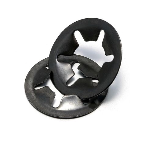 20-50 Pieces M3 M4 M5 M6 M8 m10 m12 Black 65 Manganese Steel Star Lock Plum Blossom Bearing retaining Ring Flower Washer clamp Washer(4x10mm 50pcs) in Saudi Arabia