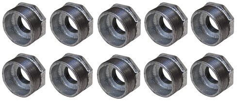 10 عبوات، بطانات تخفيض مجلفنة TSX 3/4 بوصة × 1/2 بوصة NPT in Kuwait