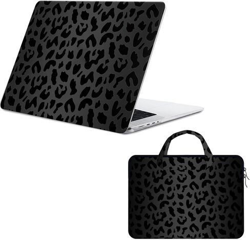 متوافق مع حافظة MacBook Air 13 بوصة إصدار 2020 2019 2018 (A2337 M1 A2179 A1932)، مع معرف اللمس وحزمة حماية لوحة المفاتيح وكاميرا الويب والحقيبة وواقي الشاشة (قلب بني لطيف) in Kuwait