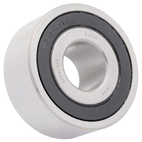 [10-Pack] 5304-2RS - Angular Contact Ball Bearing 0.7874 in x 2.0472 in x 0.875 in (ID x OD x Width) | 20 mm x 52 mm x 22.2 mm (ID x OD x Width) with Double Rubber Seal in Saudi Arabia