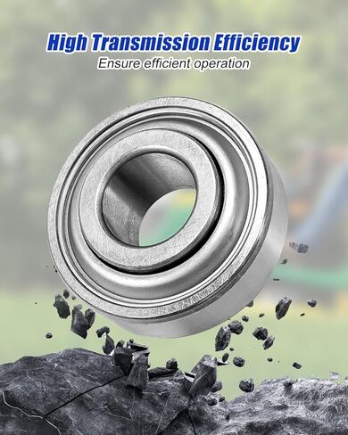 10Pcs Deep Groove Ball Bearing 0.64 inch Bore Fit for FAFNIR 203KRR2 BCA 203RRAR10 Ford 222279 Case F16246 Link-Belt Gehl IHC John Deere Great Plains Lilliston White Replace 203KRR2 in Saudi Arabia