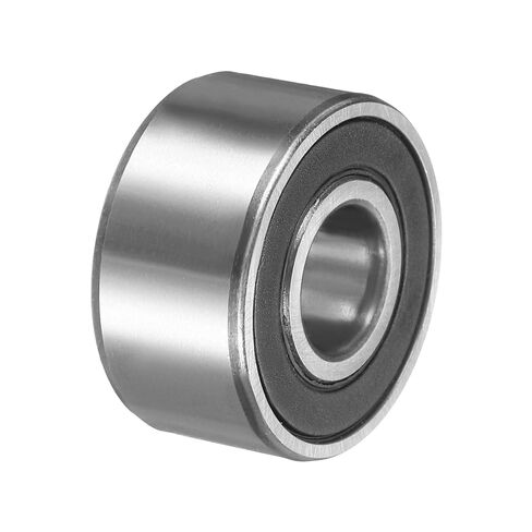 uxcell 3Pcs 3305-2RS/5305-2RS Double Row Sealed Angular Contact Ball Bearing, 25 x 62 x 25.4mm Ball Bearings for Electric Motor, Pumps, Compressors, Agricultural Machinery in Saudi Arabia