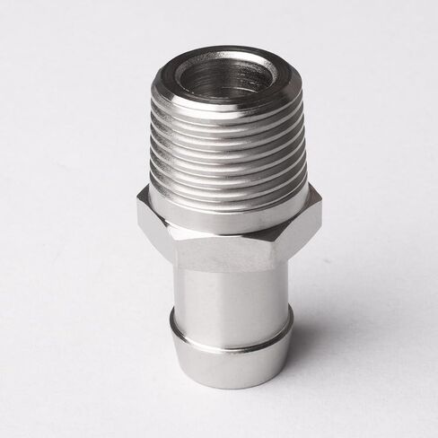 محول مدخل المضخة، 1/2 بوصة NPT ذكر إلى 5/8 بوصة، معدن مطلي بالكروم، لتوصيلات خرطوم السخان in Kuwait