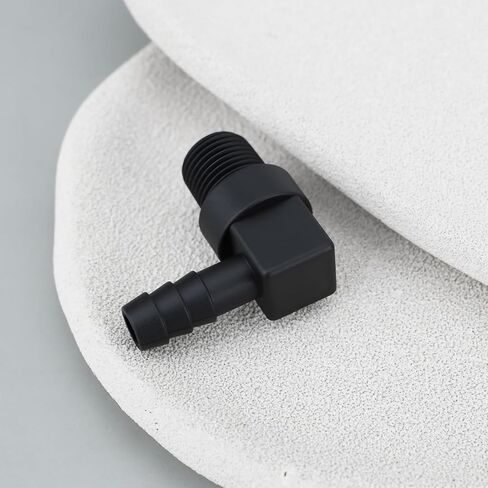 SING F LTD 2pcs Outboard Pipe Thread to Hose Barb Elbow 0321886 Compatible with Johnson in Saudi Arabia