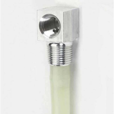 MOELLER 033500-36 36' 3/8NPT X 1/4NPT PU, 1/4 Inch NPT; Female Thread; 3/8 Inch NPT; Male; Straight; 36 Inch Tube; Aluminum in Saudi Arabia