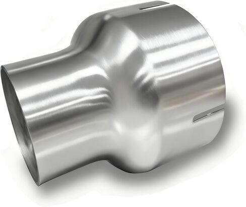 Universal Stainless ID 2.5 inch to OD 4 inch Exhaust Adapter Reducer (2-1/2" ID to 4" OD) in Kuwait