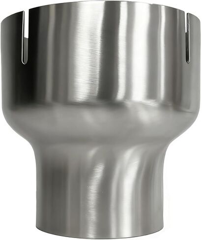 Universal Stainless ID 2.5 inch to OD 4 inch Exhaust Adapter Reducer (2-1/2" ID to 4" OD) in Kuwait