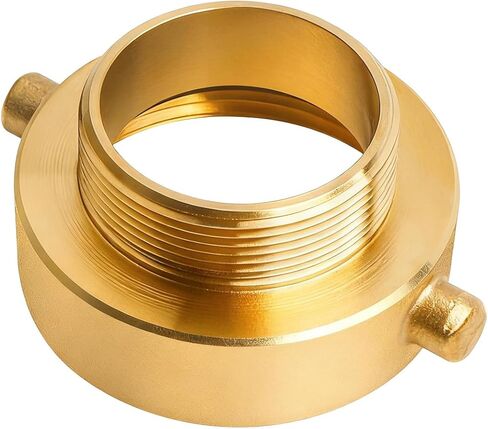 2-1/2" NST (NH) Female x 2" NPT Male Fire Hydrant Adapter,Brass Fire Hose Hydrant Connector with Pin Lug in Kuwait