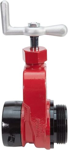 FireHoseDirect صمام بوابة صنبور النار من الألومنيوم الأحمر مقاس 2 1/2 بوصة in Saudi Arabia