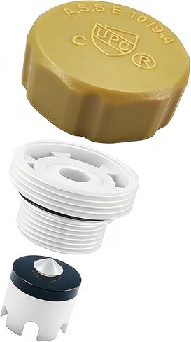 Anti-Siphon Industrial-control-valves Repair Kit， ASSE 1019-A Vacuum Breaker Check Valve Replacement Kits with Decorative Cover, Plastic Body,Plunger and O-Ring,1 Pack in Kuwait