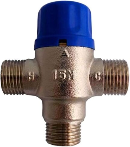 1PCS Solar Thermostatic Selection Valve Three-Way Thermostatic Diverter Valve(3/4") in Kuwait