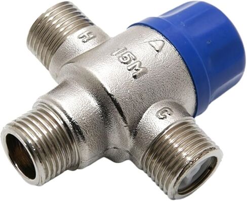 1PCS Solar Thermostatic Selection Valve Three-Way Thermostatic Diverter Valve(3/4") in Kuwait