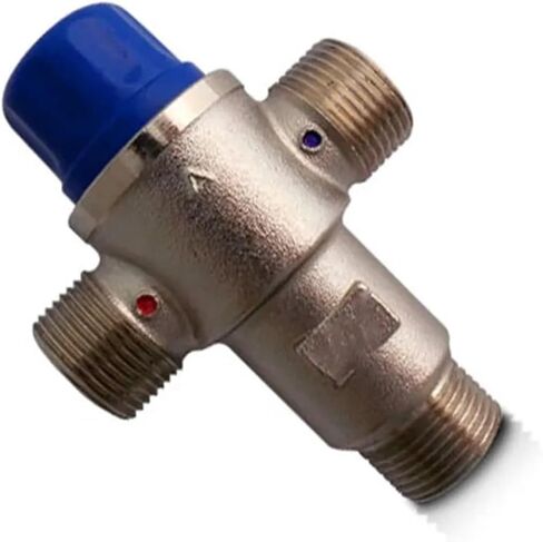 1PCS Solar Thermostatic Selection Valve Three-Way Thermostatic Diverter Valve(3/4") in Kuwait