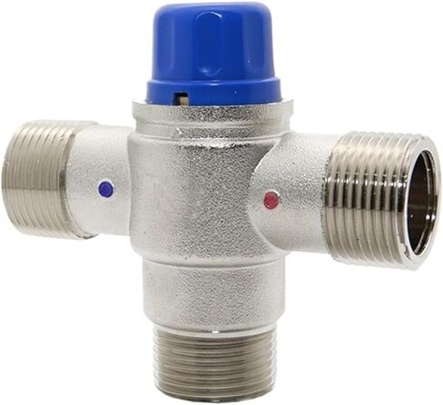1PCS Solar Thermostatic Selection Valve Three-Way Thermostatic Diverter Valve(3/4") in Kuwait