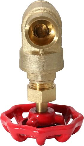 1 Piece XFITTING 1/2" Sweat Brass GATE Valve 200 PSI WOG, Full Port in Kuwait