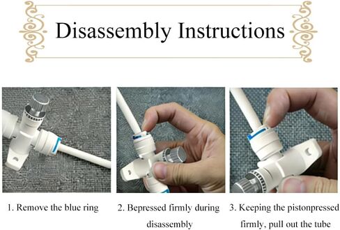 Haruyuki RO Water Flow Control Valve,Adjustable 2-Way Needle Valve with Base,1/4" OD Hose Connector, POM Plastic Pressure Reducer and Flow Regulator for Reverse Osmosis Water Purifier System,White,1P in Saudi Arabia