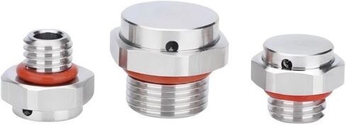 1/5 قطعة 304 SSteel صمام تنفيس الهواء مقاوم للماء M5 M20 M8 برغي في المكونات الواقية M12 E-PTFE صمام تنفيس معدني للاستراحة (SS304,M8X1.25_-) in Kuwait