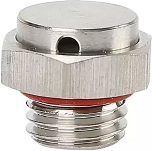 1/5PCS 304 SSteel Waterproof Air Vent Valve M5 M20 M8 Screw In Protective Plug M12 E-PTFE Metal Breather Vent Valve(SS304,M8X1.25_-) in Saudi Arabia