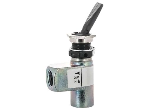 Red Dot RD-5-3827-0P Air Operated Control Switch | Pneumatic Toggle Valve 1/8" NPT | Replaces 72R0200, MEI 2027 & Mack 20QE39311 | Black Flat Handle in Kuwait