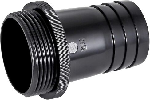 ABS الشائكة تركيب موصل خرطوم 1-1/2 "الشائكة x NPT تركيب أنبوب الذكور، محول، الجدول 39، أسود 2pack in Kuwait