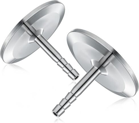 2 حزمة 1.5 "ثلاثي المشبك إلى 1/4" خرطوم الشائكة محول 304 الفولاذ المقاوم للصدأ وصلة أنابيب خرطوم صحي (1/4 بوصة خرطوم بارب) in Kuwait