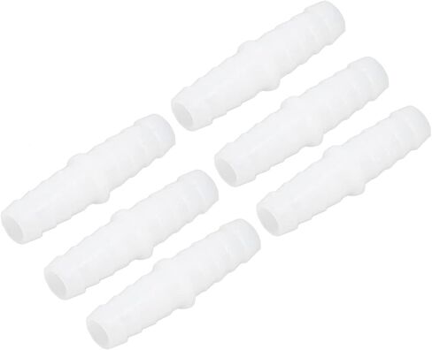 Silicone Barb Fitting Adapter, Lightweight Compact Design, Hose Adapter Connector, 9mm to 9mm Direct Access, for Aquarium Maintenance, Hydroponic Systems, Water Pump, Garden Irriga in Saudi Arabia