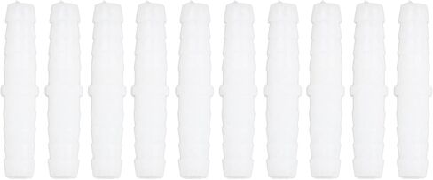 Plastic Barb Fitting Adapter, Lightweight Compact Design, Barb Hose Connector, 6-6mm Direct Access Silicone Compatible, for Aquarium Maintenance, Water Pump Systems, Irrigation Set in Saudi Arabia