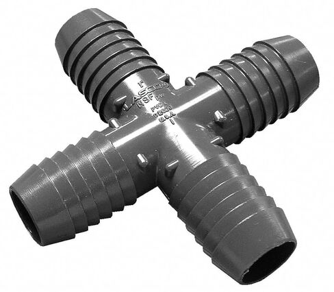 Cross, Insert, 3/4 In, PVC in Saudi Arabia