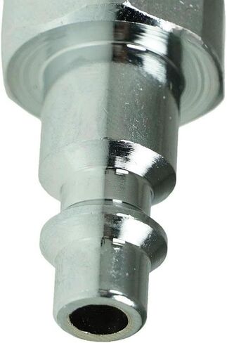 S-99681-4 قابس دوار على شكل M للضواغط - لجزء معدات ضواغط الهواء ومنفاخ ميلتون - استبدال قابس دوار مضاد للالتواء - 1/4 بوصة MNPT 145 PSI 40 SCFM زاوية فضية متغيرة in Kuwait