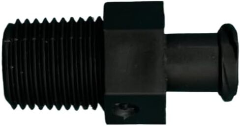3PCS Plastic Female Luer Lock Connector to Thread NPT 1/8-27 Male Black Color in Saudi Arabia