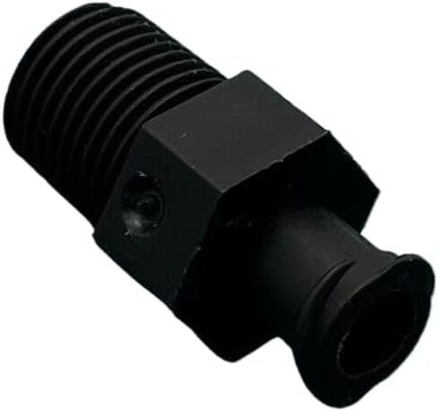 3PCS Plastic Female Luer Lock Connector to Thread NPT 1/8-27 Male Black Color in Saudi Arabia
