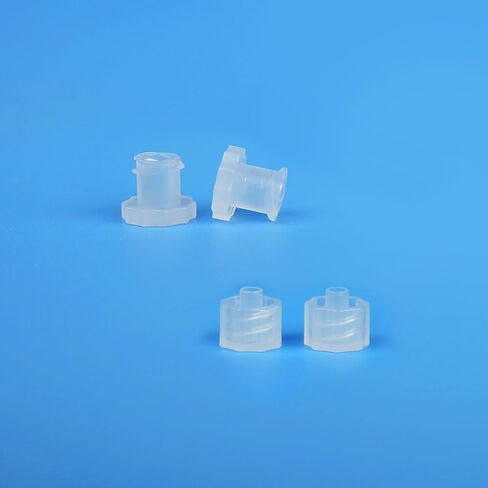 PK of 50 PP Female Luer Plug Pharmaceutical Polypropylene Connectors in Kuwait