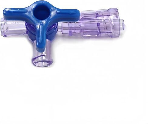 Sterile 3-Way Stopcock with Luer Lock Connection, Luer Stopcocks, Rotating Handle for Fluid Control, 20-Pack Individually Packaged in Saudi Arabia