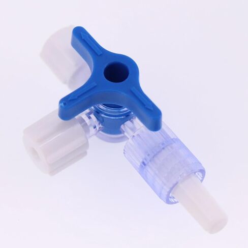 3-Way Stopcocks with Luer Connection, Disposable Medical Injection Stopcock, Sterile, 10Pcs in Saudi Arabia