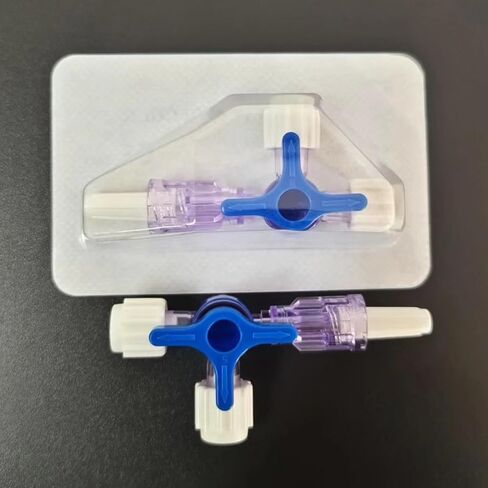 20 حزمة من محبسات Luer ثلاثية الاتجاهات، وصلات Luer، حزمة فردية معقمة، للطب البيطري والمختبر in Kuwait