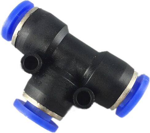 Quick Connect Air Hose Fittings, 10 PCS/LOT Pneumatic Fittings Tee Fitting Push In Quick Joint Connector PE4-PE16(PE16mm) in Saudi Arabia