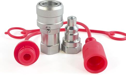 3/8 "NPT Thread10,000 PSI مجموعة قارنة التوصيل الهيدروليكية ذات الضغط العالي مع أغطية الغبار، TC-371 TC-372 FD35-1000-06-06 in Kuwait