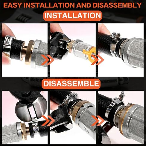 360PCS Single Ear Hose Clamp Kit, 16-Sizes 5.3-36.1mm 304 Stainless Steel Stepless Clamps with Pliers, for Automotive, PEX Pipe, Fuel Line, Home Appliance & Industrial Use in Saudi Arabia