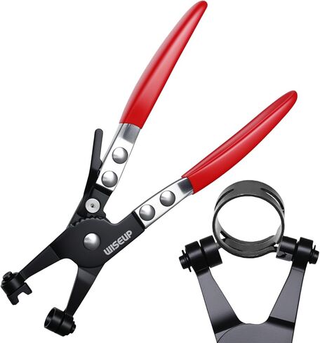 WISEUP Hose Clamp Pliers Heavy Duty Hose Remover Tool for Removal and Installation of Spring Hose Clamps,for Automotive Fuel, Oil, Coolant, Radiator in Kuwait