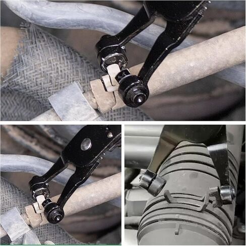 WISEUP Hose Clamp Pliers Heavy Duty Hose Remover Tool for Removal and Installation of Spring Hose Clamps,for Automotive Fuel, Oil, Coolant, Radiator in Kuwait