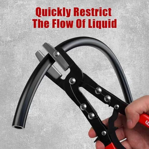 WISEUP 3PCS Hose Pinch Off Pliers- 8in, 10in, 12in Ratchet Hose Pliers for Automotive Radiator, Radiator, Fuel & Coolant Lines with Storage Bag in Kuwait