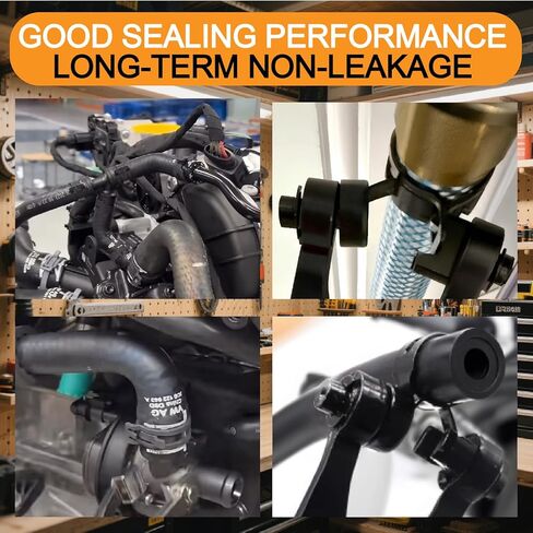 352Pcs 6-25mm Spring Band Hose Clamps Kit with 2Pcs Hose Clamp Pliers for Automotive,Marine,Gardening in Kuwait