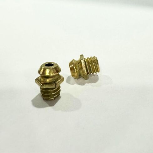 Zerk Fitting M5 متري ذكر الموضوع النحاس الشحوم لملحقات العجلات الصناعية LONGRUNFORU (10 قطعة) in Kuwait