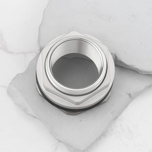 SING F LTD 1-1/4 "أنثى الحاجز خزان المياه موصل الفولاذ المقاوم للصدأ الخيوط 39 مللي متر x 48.5 مللي متر in Saudi Arabia