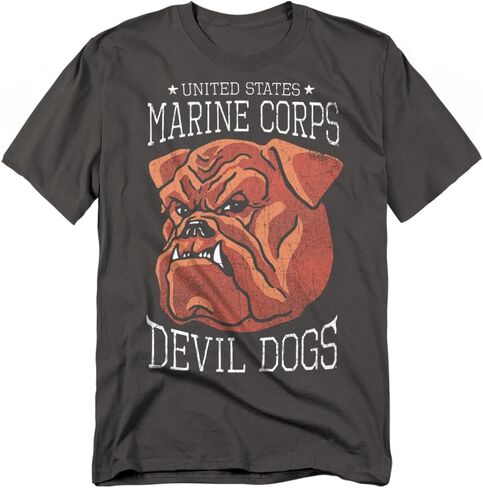 Popfunk Classic U.S. Marine Corps Military First to Fight T Shirt in Kuwait